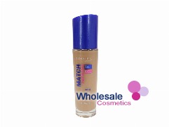 6 x Rimmel Match Perfection 24Hr Foundation - 102 LIGHT NUDE